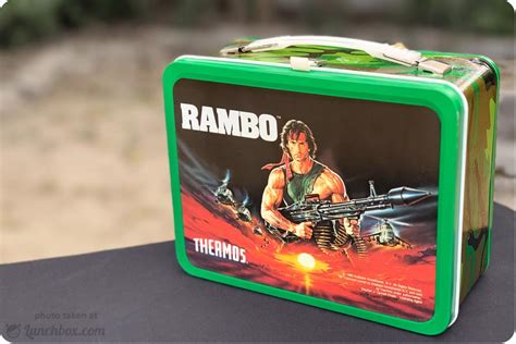 rambo metal lunch box|Rambo Lunch Box .